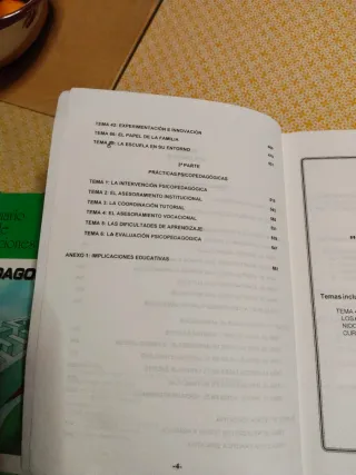 Temario oposiciones Orientación