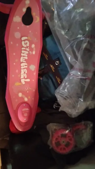 Patinete Eléctrico Infantil Rosa