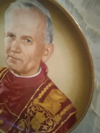 Plato decorativo Juan Pablo II