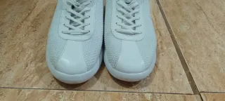 Zapatillas Lacoste Hombre Blancas y Negras
