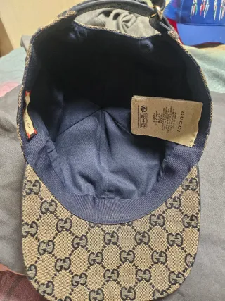 Gorra Gucci Beige GG