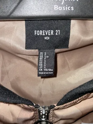 Chaqueta Bomber Camuflaje Forever 21 Talla L