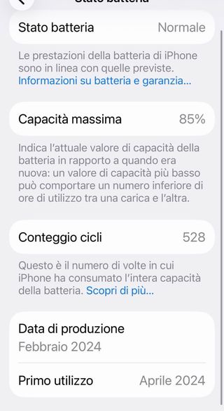 iPhone 15 Pro 128GB Nero - Ancora in Garanzia