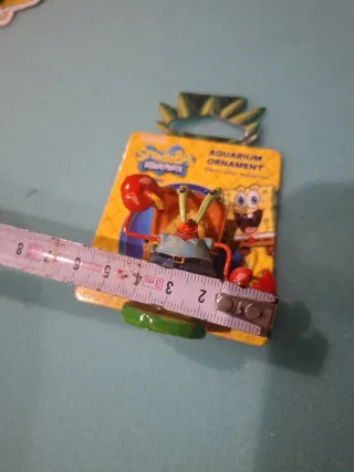 Decoración Acuario Bob Esponja. Licrncia  Nickelod