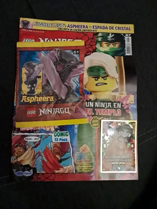Revista #57 lego ninjago Aspheera cristalizada