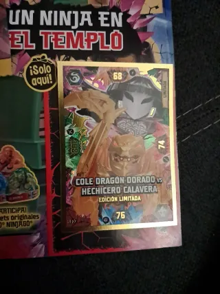 Revista #57 lego ninjago Aspheera cristalizada