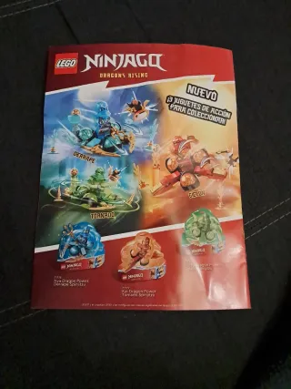 Revista #57 lego ninjago Aspheera cristalizada