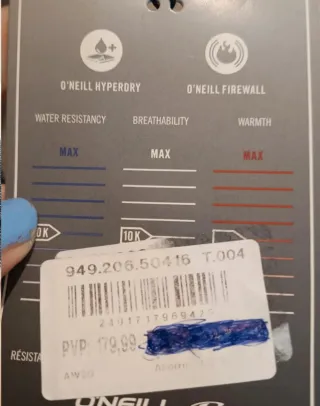 Abrigo O'Neill Snowboard Talla L