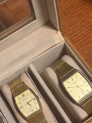 Lote 6 Relojes Oro Citizen Seiko Orient