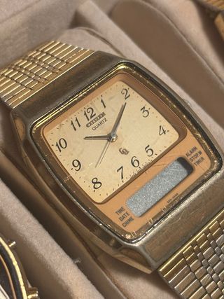 Lote 6 Relojes Oro Citizen Seiko Orient