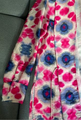 Kimono Zara estampado floral talla M