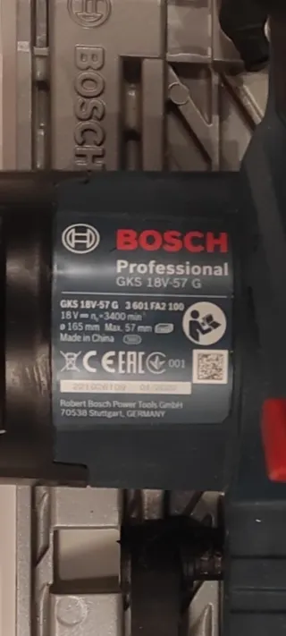 SierraCircularBosch+Batería+Cargador