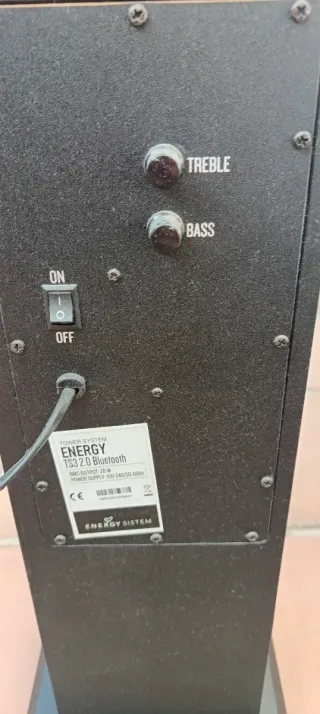 Torre de Sonido Energy Sistem Negra y Azul