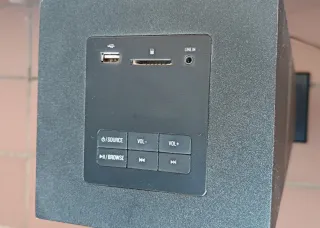 Torre de Sonido Energy Sistem Negra y Azul