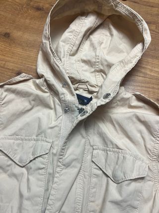 Chaqueta Gabardina Ralph Lauren Beige Vintage Y2K