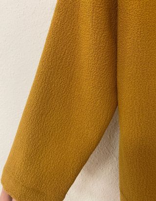 Blusa mostaza manga 3/4