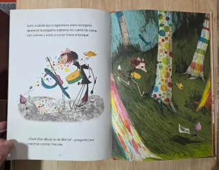 Clásico cuento infantil Los Artistas. Editorial SM