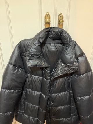 Chaqueta acolchada Mango negra