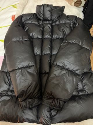 Chaqueta acolchada Mango negra