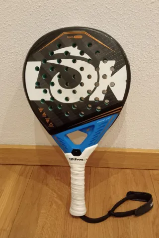 Pala Padel Lok Maxx Flow Negra/Azul