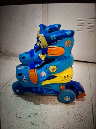 PATINES NIÑO BOB ESPONJA