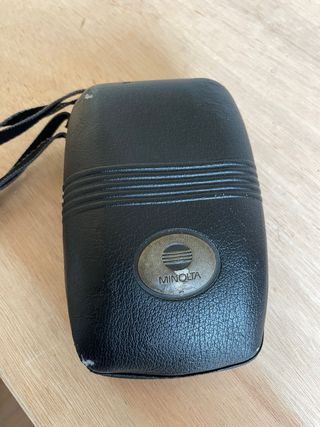 Minolta AF-Tele Super Cámara Compacta Negra