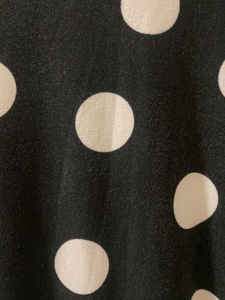 Vestido lunares licra talla M