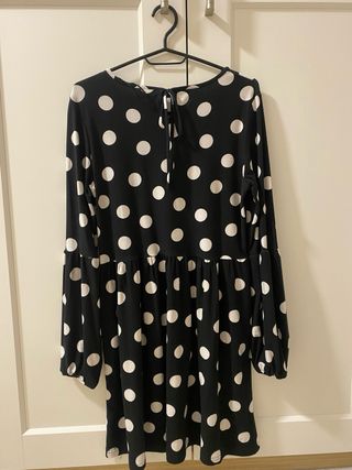 Vestido lunares licra talla M