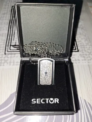 Collana Sector Padre Nostro Uomo Acciaio