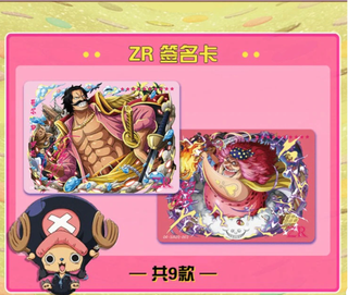 One Piece Carte Cinesi ZO ZR