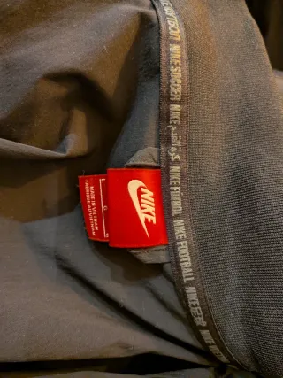 Chaqueta/Parla Nike F.C. Negra Talla L