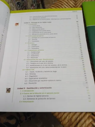 Libro y cuaderno de actividades de odontologia