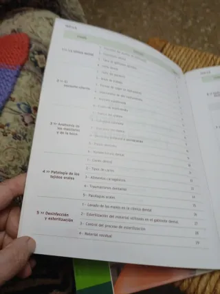 Libro y cuaderno de actividades de odontologia