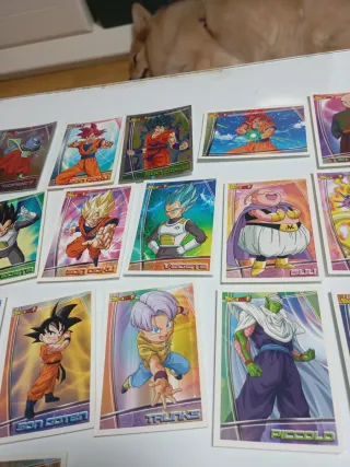 Cromos Dragon Ball Super, en total 183. Panini.
