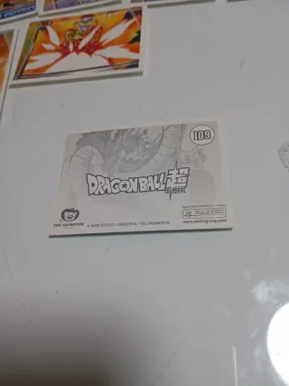 Cromos Dragon Ball Super, en total 183. Panini.