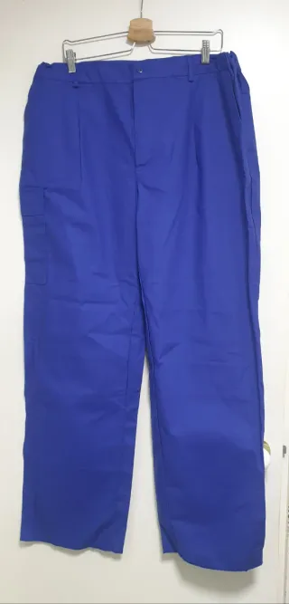 Pantalón de trabajo azul hombre