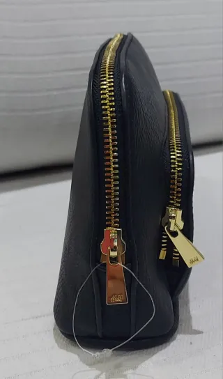 Neceser mujer polipiel negro