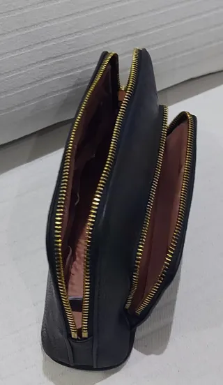 Neceser mujer polipiel negro