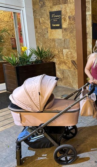 Carrito Bebé Venicci Upline Rosa 2024