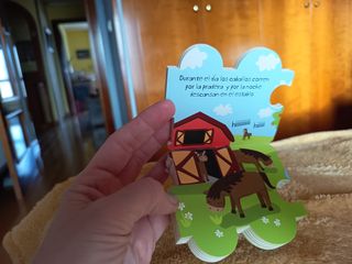 LIBRO DESCUBRE LOS ANIMALES DE LA GRANJA