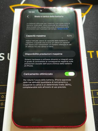 iPhone 13 128GB Rosso