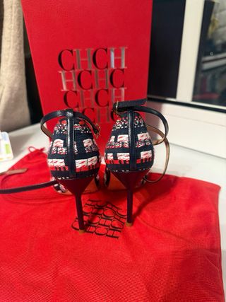 Tacones Carolina Herrera Talla 34 Nuevos