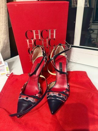 Tacones Carolina Herrera Talla 34 Nuevos