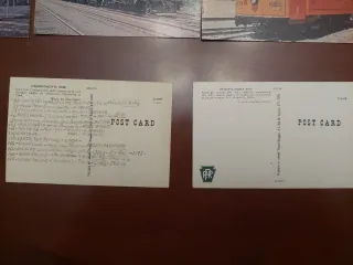 Lote de Postales de Trenes Antiguos 1