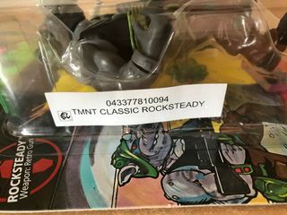 Rocksteady Tortugas Ninja TMNT Playmates
