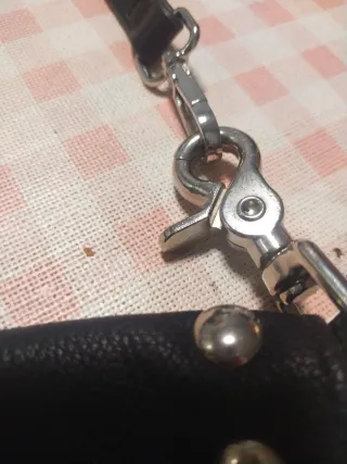 Bolso Harley Davidson Negro Tachuelas