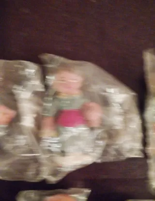 Lote 10 Figuras Belén Cabezones 5cm de los años 70