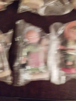 Lote 10 Figuras Belén Cabezones 5cm de los años 70