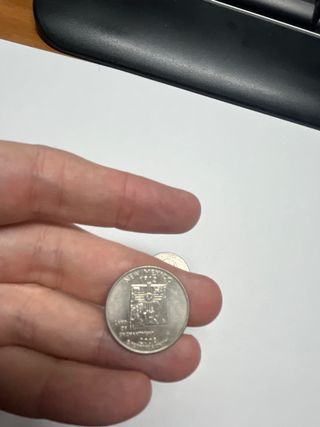 8 Monedas Cuarto de Dólar USA Diferentes