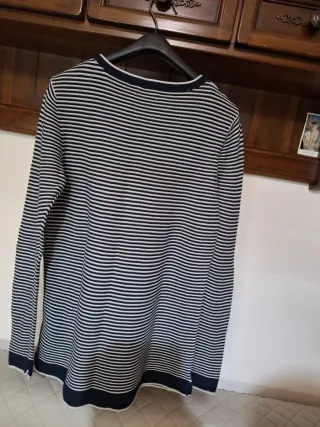 Maglia Tom Tailor righe blu e bianche taglia M